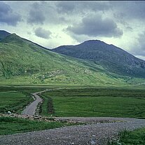 Highland Weg nach Cranstackie Highland Weg nach Cranstackie