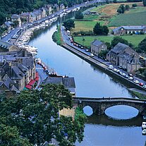 Hafen von Dinan an der Rance