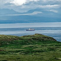 Fähre nach Harris fährt bei uns vorbei Fähre nach Harris fährt bei uns vorbei