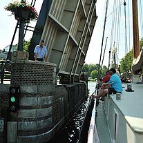 Durchfahrt an der Noorderbrug Durchfahrt an der Noorderbrug