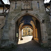 Eingang zu Schloß Rothestein Eingang zu Schloß Rothestein