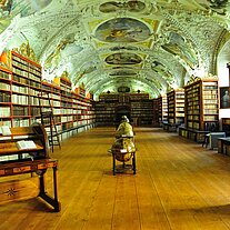 Bibliothek Kloster Strahov Leseraum Bibliothek Kloster Strahov Leseraum