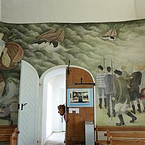 Gemälde in der Kirche von Vitt