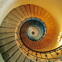 Treppenhaus im Phare d Eckmuehl Treppenhaus im Phare d Eckmuehl