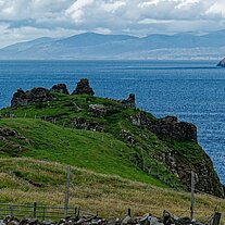 Duntulum Castle Eilean Glas Leuchtturm Harris Duntulum Castle Eilean Glas Leuchtturm Harris