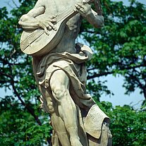 Statue -  Mandolinenspieler