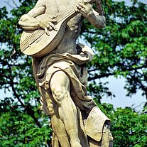 Statue - Mandolinenspieler Statue - Mandolinenspieler