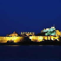 Elizabeth Castle by night Elizabeth Castle by night