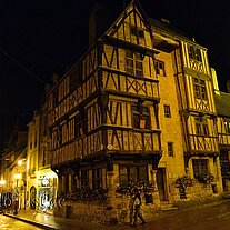 Fachwerkhaus an der Ecke Rue Martin Fachwerkhaus an der Ecke Rue Martin