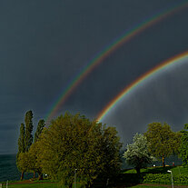 Unwetter am See