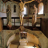 Kreuzigungsgruppe id Schlosskapelle