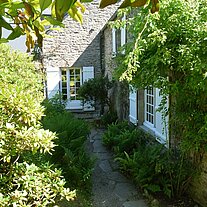 Garten der Maison Jaques Prévert Garten der Maison Jaques Prévert