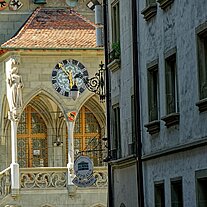 Blick Kreuzgasse, Rathaus Blick Kreuzgasse, Rathaus