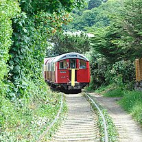 Bahn auf Alderney