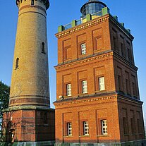die 2 Leuchttürme von Cap Arcona die 2 Leuchttürme von Cap Arcona