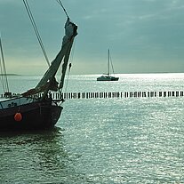 Abfahrt nach Schiermonnikog Abfahrt nach Schiermonnikog
