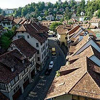 Blick von der Nydeggbrücke auf die Aare Blick von der Nydeggbrücke auf die Aare