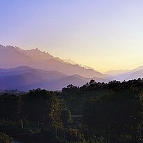 Monte Cinto am Abend Monte Cinto am Abend