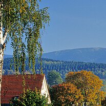 Blick von Kunzendorf zur Sonnenkoppe Blick von Kunzendorf zur Sonnenkoppe