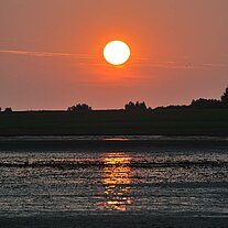 Sonnenuntergang im Watt Sonnenuntergang im Watt