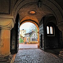 Tordurchgang auf der Wartburg Tordurchgang auf der Wartburg
