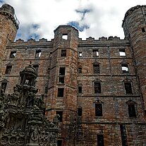 Linlithgow Palace Innenhof Linlithgow Palace Innenhof