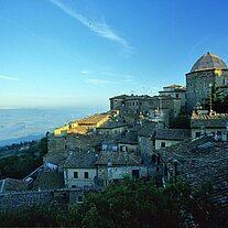 Blick über die Dächer von Volterra