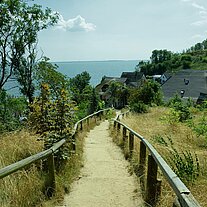 Weg ins Fischerdorf Vitt Weg ins Fischerdorf Vitt