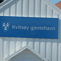 Inschrift Kvitsoy Geisterhafen