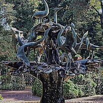 Baum-Tier Skulptur Baum-Tier Skulptur