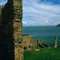 Tantallon Castle m. Bass Rock Tantallon Castle m. Bass Rock