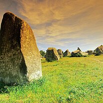 einzelner Stein les alignments de Carnac einzelner Stein les alignments de Carnac