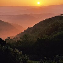 Sonnenaufgang vor Volterra Sonnenaufgang vor Volterra