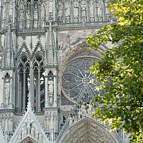 Kathedrale mit Baum davor Kathedrale mit Baum davor
