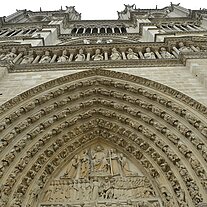 Front von Notre Dame