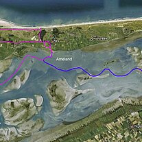 Karte Ameland Karte Ameland