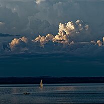 Wolken über dem Bodensee Wolken über dem Bodensee
