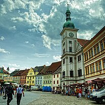 Marktplatz von Loket Marktplatz von Loket