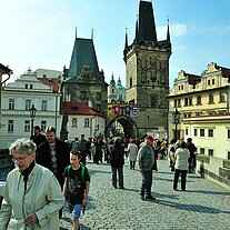 auf der Karlsbrücke auf der Karlsbrücke