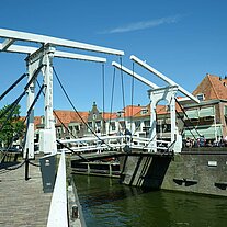 Zugbrücke am Drommedaris Zugbrücke am Drommedaris