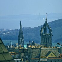 Blick über Edinburgh Blick über Edinburgh