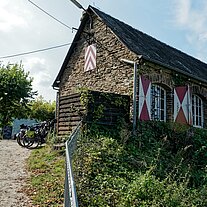 Eingang zur Burg Grevenburg