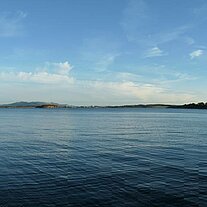 Panorama Hafen Åmøy