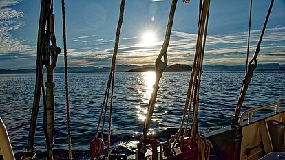 Gegenlicht Richtung Stavanger