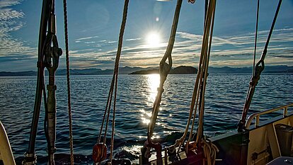 Gegenlicht Richtung Stavanger Gegenlicht Richtung Stavanger