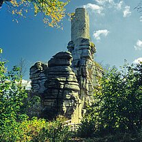 Die Burg Weissenstein Die Burg Weissenstein