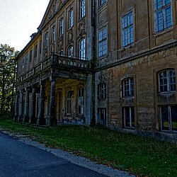 Neues Schloss Uhyst seitlich Neues Schloss Uhyst seitlich