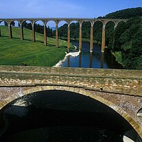 zwei Brücken über den Tweed Leaderfoot Viaduct zwei Brücken über den Tweed Leaderfoot Viaduct