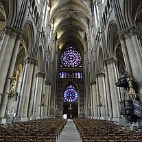 Kathedrale von Reims innen Kathedrale von Reims innen