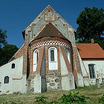 Kirche von Altenkirchen Backsteingotik Kirche von Altenkirchen Backsteingotik